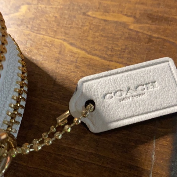 Coach Bunny & Stars Varsity Patch Crossbody Pouch - Picture 6 of 17